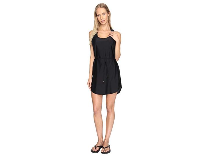Prana Eisley Tunic Cover-up (solid Black) Women's Swimwear