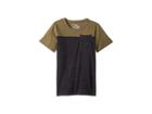 Chaser Kids Extra Soft Two-toned Pocket Tee (little Kids/big Kids) (mountain/black) Boy's T Shirt