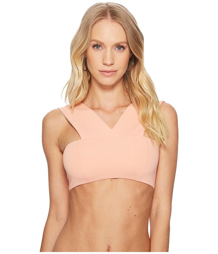 L*space Parker Top (tropical Peach) Women's Swimwear