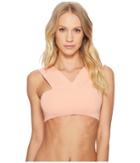 L*space Parker Top (tropical Peach) Women's Swimwear