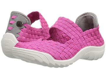 Bernie Mev. Kids Rigged Charm (little Kid/big Kid) (hot Pink) Girl's Shoes