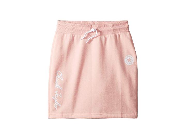 Converse Kids Chuck Taylor Signature Skirt (big Kids) (storm Pink) Girl's Skirt