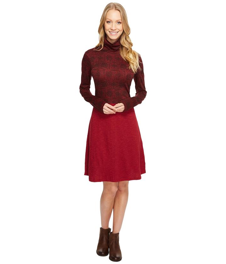 Toad&co Winterdance Dress (house Red) Women's Dress