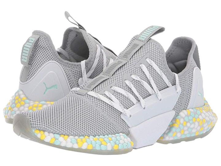 Puma Hybrid Rocket Runner (quarry/puma White/fair Aqua) Women's  Shoes