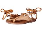 Free People Leigh Hill Footbed Sandal (desert) Women's Sandals