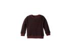 Superism Two-tone Striped Damien Pullover Sweater (toddler/little Kids/big Kids) (maroon) Boy's Sweater