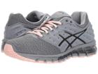 Asics Gel-quantum 180 2 Mx (stone Grey/carbon/seashell Pink) Women's Running Shoes