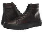Frye Varick High (black Brush-off Full Grain) Men's Lace Up Casual Shoes