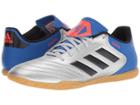 Adidas Copa Tango 18.4 In (silver Metallic/black/football Blue) Men's Soccer Shoes