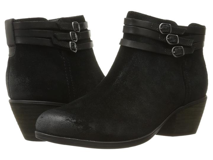 Clarks Gelata Siena (black Suede) Women's  Boots