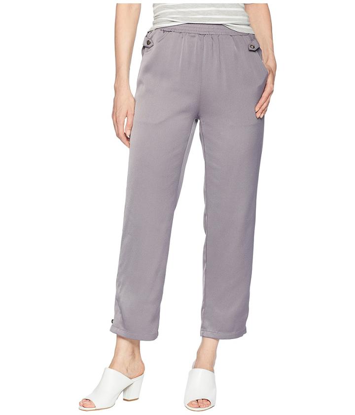 Romeo & Juliet Couture Front Tie Pants (charcoal) Women's Dress Pants