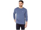 U.s. Polo Assn. Long Sleeve Crew Neck T-shirt (old Bay) Men's T Shirt