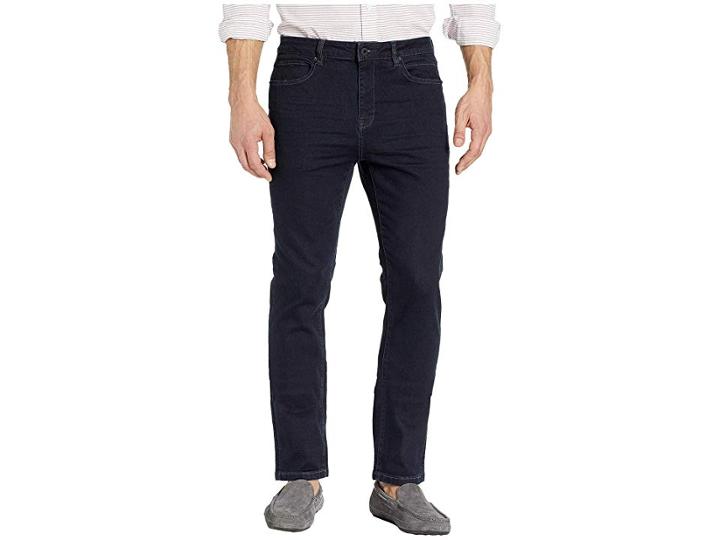 Kenneth Cole New York Stretch Bleeker Slim Fit Jeans In Dark Indigo (dark Indigo) Men's Jeans