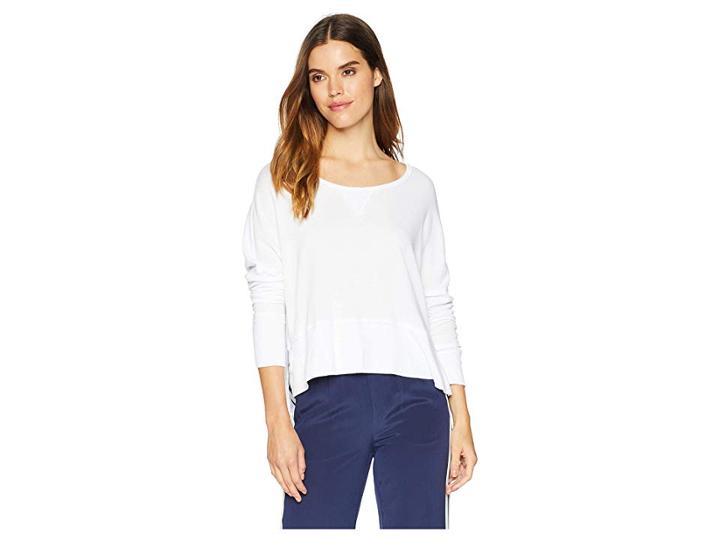 Lamade Lori Long Sleeve Top (white) Women's Long Sleeve Pullover