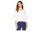 Lamade Lori Long Sleeve Top (white) Women's Long Sleeve Pullover