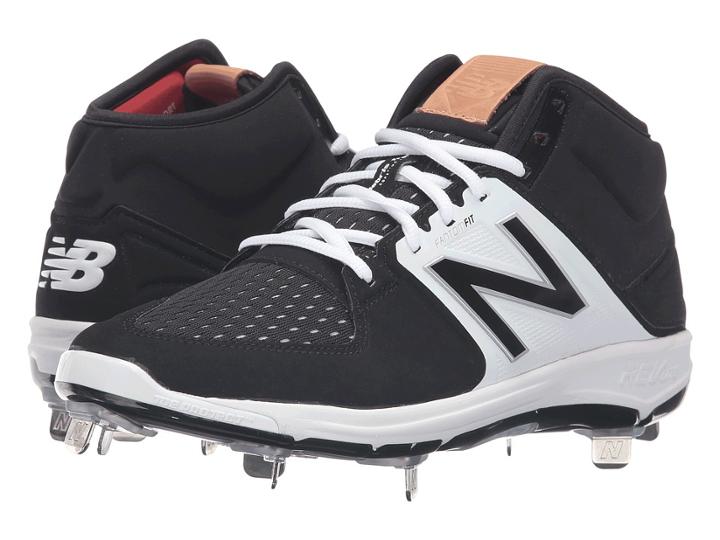 New Balance M3000v3 (black/white) Men's Cleated Shoes