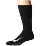 Nike Elite Running Cushion Crew Socks (black/white) Crew Cut Socks Shoes
