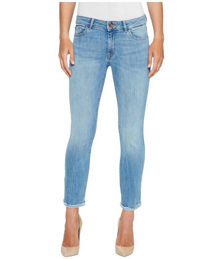 Dl1961 Mara Instascultp Straight Leg Ankle Crop Jeans In Fortune (fortune) Women's Jeans