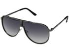 Guess Gf0199 (matte Gunmetal/gradient Smoke) Fashion Sunglasses