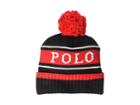 Polo Ralph Lauren Polo 1992 Knit Hat (black/red) Knit Hats