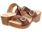 Dansko Sophie (brown Soft Full Grain) Women's Sandals