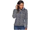 Jack Wolfskin Belleville Jacket (midnight Blue All Over 2) Women's Coat