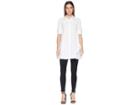 Neil Barrett Fall Away Shirtdress (white) Women's Dress