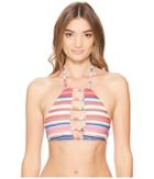 Billabong Baja Babe High Neck Bikini Top (multi) Women's Swimwear