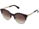 Kate Spade New York Kaileen/s (burgundy Havana/brown Gradient) Fashion Sunglasses