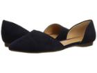 Tommy Hilfiger Naree3 (navy Suede) Women's Flat Shoes