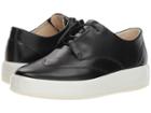 Ecco Soft 9 Wing Tip (black Calf Leather) Women's  Shoes