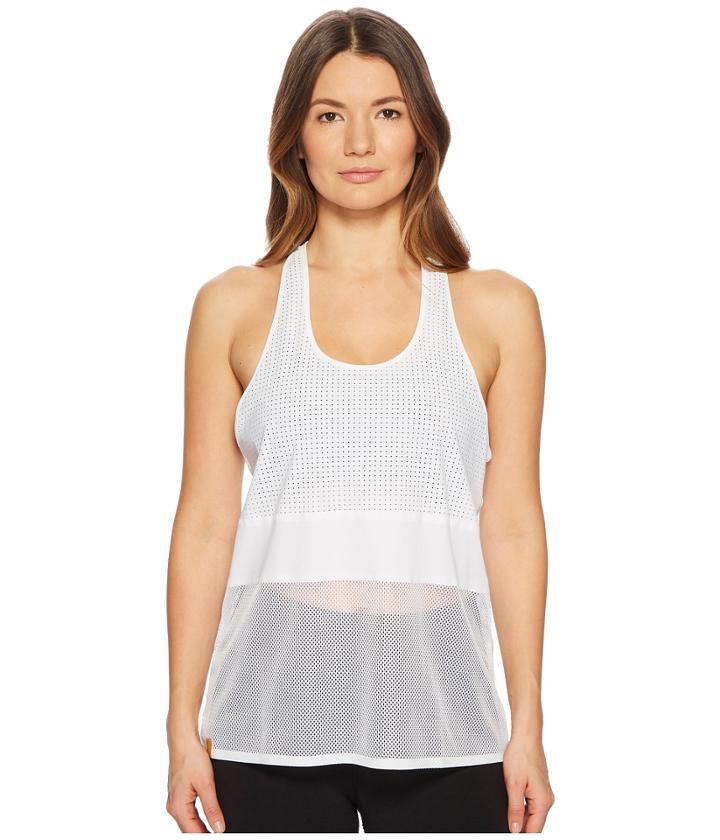 Monreal London Racer Tank Top (white 1) Women's Sleeveless