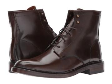 Frye James Lace Up (dark Brown/cordovan) Men's Lace-up Boots