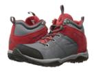 Columbia Fire Venture Mid Textile (ti-grey Steel/rocket) Women's Shoes