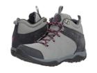 Columbia Fire Venture Mid Textile (earl Grey/dark Raspberry) Women's Shoes