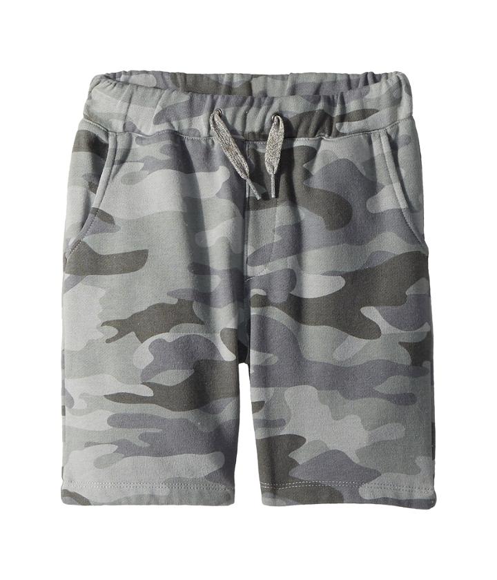 Appaman Kids Ultra Soft Preston Shorts (toddler/little Kids/big Kids) (grey Camo) Boy's Shorts