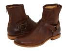 Frye Phillip Harness (cognac Vintage Leather) Men's Pull-on Boots