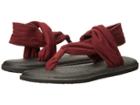 Sanuk Yoga Sling 2 (burgundy) Women's Sandals