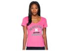 Champion College Nebraska Cornhuskers University V-neck Tee (wow Pink) Girl's T Shirt