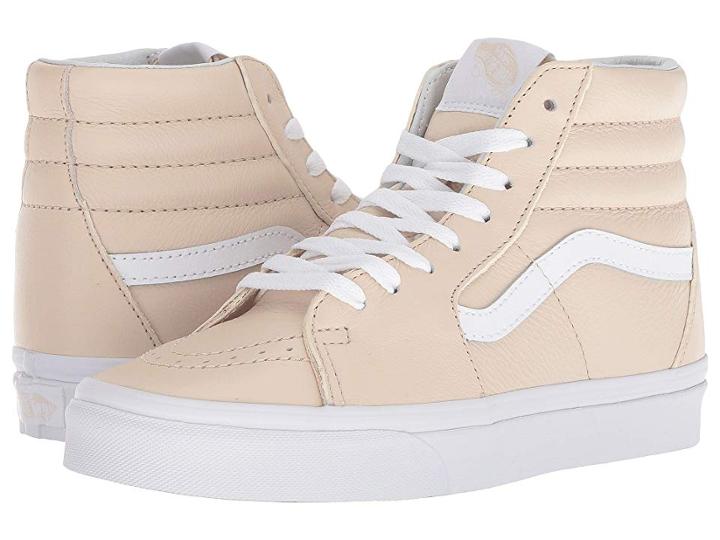 Vans Sk8-hitm ((leather) Sand Dollar) Skate Shoes
