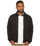Fred Perry Tonal Taped Track Jacket (black) Men's Coat