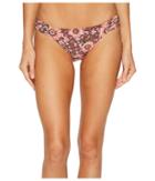 O'neill Viera Strappy Bikini Bottom (mocha) Women's Swimwear
