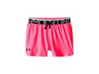 Under Armour Kids Play Up Short (big Kids) (pink Punk) Girl's Shorts