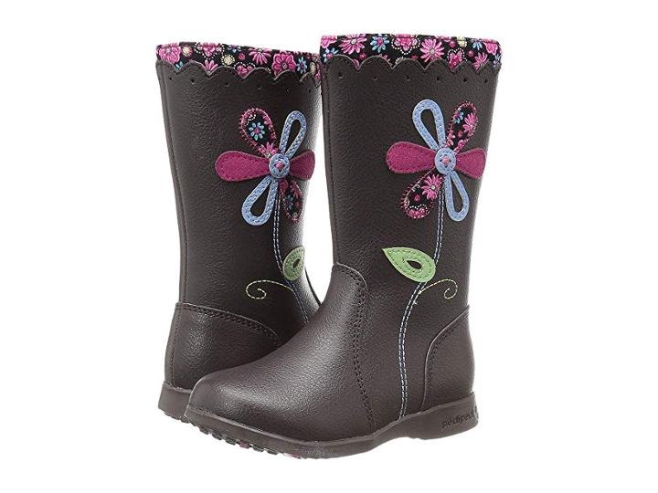 Pediped Kenadi Flex (toddler/little Kid) (chocolate 1) Girls Shoes