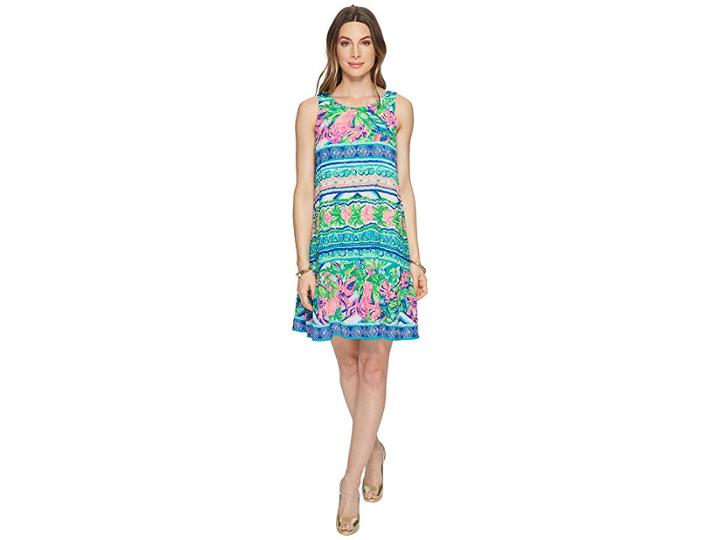 Lilly Pulitzer Gabriella Dress (multi Daiquiri Shack Engineered) Women's Dress