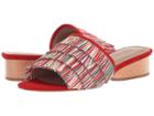 Donald J Pliner Reise (red) Women's Slide Shoes