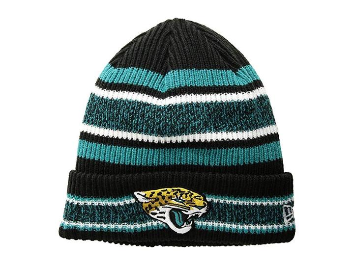 New Era Jacksonville Jaguars Vintage Stripe (black) Baseball Caps