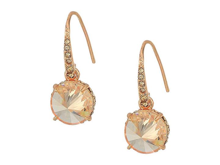 Vince Camuto Rivoli Drop Earrings (rose Gold) Earring