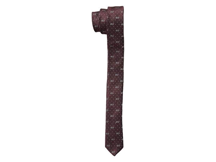 Dolce & Gabbana Polka Dot Tie (burgundy) Ties