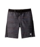 Hurley Kids Shoreline Boardshorts (big Kids) (black) Boy's Swimwear